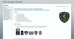 Desktop Screenshot of proimagecrest.ca